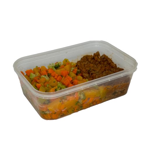 Carne Moída com Mix de Legumes