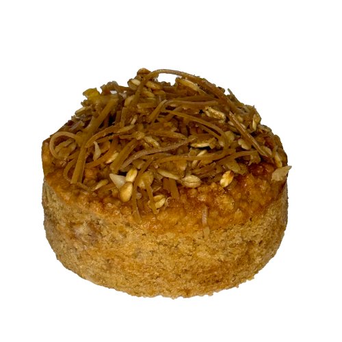 Mini de abacaxi, cocada e granola